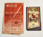 Vintage Lot Sewing Needles Various Sizes Needlework Bestmade Needle Books X2