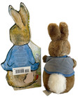 Vintage Eden 9    Peter Rabbit Beatrix Potter Plush Bunny   Board Book 