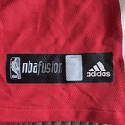 Adidas Officially Licensed Nba Basketball Jersey Red white Men s 2xl Tall