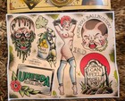 Goonies And Living Dead Tattoo Flash Sheets