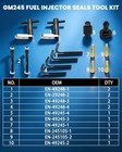 Fuel Injector Rail Assembly Remover Tool Kit Gm245 Fuel Injector Seals Install