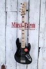 Squier Affinity Active Jazz Bass V 5 String Electric Bass Guitar Black Metallic