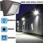 48w Commercial Led Wall Pack Light Outdoor Led Area Security Warehouse Lamp