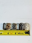 Mixed Metals Love Hearts Wish Stars Bling Spiritual Theme Stretch Bracelet