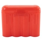 6 Red Aa Aaa Battery Battery Plastic Storage Case Holder Box Usa Ship