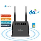 Karbor 4g Cpe Wifi Router Modem  Sim Card Slot 4g Router Wifi Wireless For Home