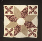 Antique 1850 Lemoyne Star Quilt Block