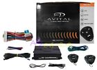 Avital 3100lx Keyless Entry Car Alarm Security System 3 Channel  2 Remotes New 