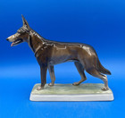 Rosenthal Germany Porcelain Figurine Of A German Shepherd Dog By Helmut Diller