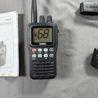 Uniden Mhs75 Vhf Marine Radio   Charger  Cradle  Clip   Manual     Tested