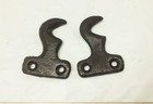 Vtg Antique Singer Treadle Sewing Machine Drawer Frame Brackets Hooks Cast Iron