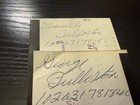 Lot Of 2 George Fullerton Pay Checks Signed Clf Research Music Man  Leo Fender