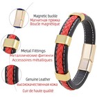 Classic Braided Leather Bracelet For Women   Men     Zinc Alloy Clasp Jewelry