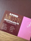 Ilford Multigrade Fb Warmtone 8x10 B w Photo Paper - 25 Sheets - Sealed Box 