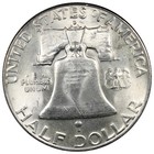 1961-d Franklin Half Dollar Bu  Uncirculated Better Date A2861