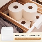 Clear Acrylic Tissue Box Holder With Cover  Tissue Dispenser Box Case7531