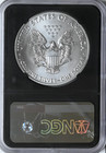 2019  1 Silver Eagle Ngc Graded Ms 70 Coin Fdoi 1 Oz 999 Black Core Usm