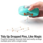 Magnetic Pin Cushion With Drawer - Strong Magnet Pin Holder Cushion For Sewin   