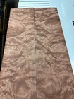 Rare Bubinga Raw Wood Veneer 2 Sheets 36   X 10   331hh