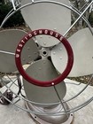Vintage 1950s Mid Century Retro Oscillating Fan Large 18  -rewired Excellent Con