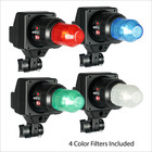 40w Flash Lighting Kit Strobe Slave With Color Filter Set For Photography Studio