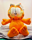  garfield Cat  Plush Creations Vintage 1981 Large Orange Squish Nylon W tag