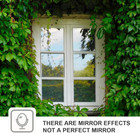 Window Film One Way Mirror Film Daytime Privacy Static Non-adhesive Decorative H