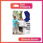 Bunnycool 4 Pairs Extra Wide Socks Swollen 30  Lymphedema Bariatric Socks Non Bi