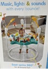 Fisher-price Whimsical Forest Jumperoo Baby Bouncer Music Lights Sound Seat Spin