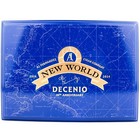 New World Robusto Decenio Empty Wood Cigar Box 9  X 6 5  X 2 