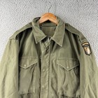 Korean War Us Army M-1951 Field Jacket Size Medium Regular 101st Airborne Eagle