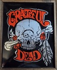 Vintage Grateful Dead Carnival Glass Foil Wood 8    X 10    Prize Wall Hanging 