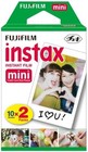 Fujifilm Instax Mini Instant Film  white  For Fujifilm Mini 8 9 11 12 Cameras W 