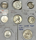 World Silver Lot  24   All Diff Coins  Value  Grades  Km   s  Etc  Free Usa Ship