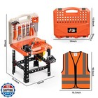 Kids Tool Bench -toy Workbench With Electric Drill Toy Tool Accessories And C