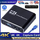 4k Audio Video Capture Card Usb 3 0 Hdmi Video Capture Device Hd Recording Usa