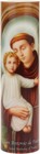 Saints Collection St  Anthony Flickering Led Prayer Candle - English   Spanis   