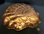 1960s Large Vintage Copper Clam Shell Hanging Mold 12 5t    Coastal Beach Decor