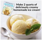 Nostalgia Vanilla Creme Flavored Ice Cream Mix Makes 2 Quarts - 8oz Package