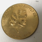 Gross Photo Supply  Co  Good Luck Coin Token Toledo Ohio Vintage Circa 1950