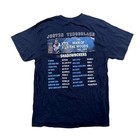 Justin Timberlake The Man Of The Woods Tour 2018 Concert T-shirt Size L Black