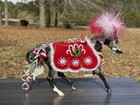 Breyer Traditional Model Horse Peppermint Kiss Christmas Horse