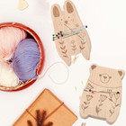 Magnetic Pin Cushion With 100 Pins - Animal-shape Wooden Pin Holder For Sewing 
