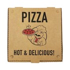 Blutable 661631253311 12 In  X 12 In  X 2 In  Pizza Boxes - Brown  50 pack  New