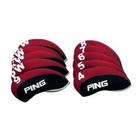 Ping Golf Protective Case Golf Iron Headcovers Cap Case 10pcs Neoprene New Style