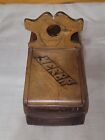 Primitive Antique Wooden Spice Holder Box For Sugar   Herbs  azucar   Yerbr 