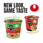  6 Pack  Nongshim Korean Spicy Shin Ramen Instant Cup Noodles Soup  Vegan  75g