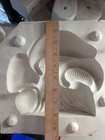 Mushroom      Plaque Vintage Slip Casting Ceramic Mold