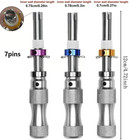 3pc 7 Pin Advanced Tubular Lock Tool Set For Padlock Hook Tool Seal Pick Puller