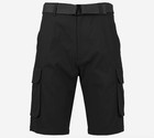 Men s Cotton Flex Stretch Cargo Shorts With Belt Lounge Summer Colors 30-42